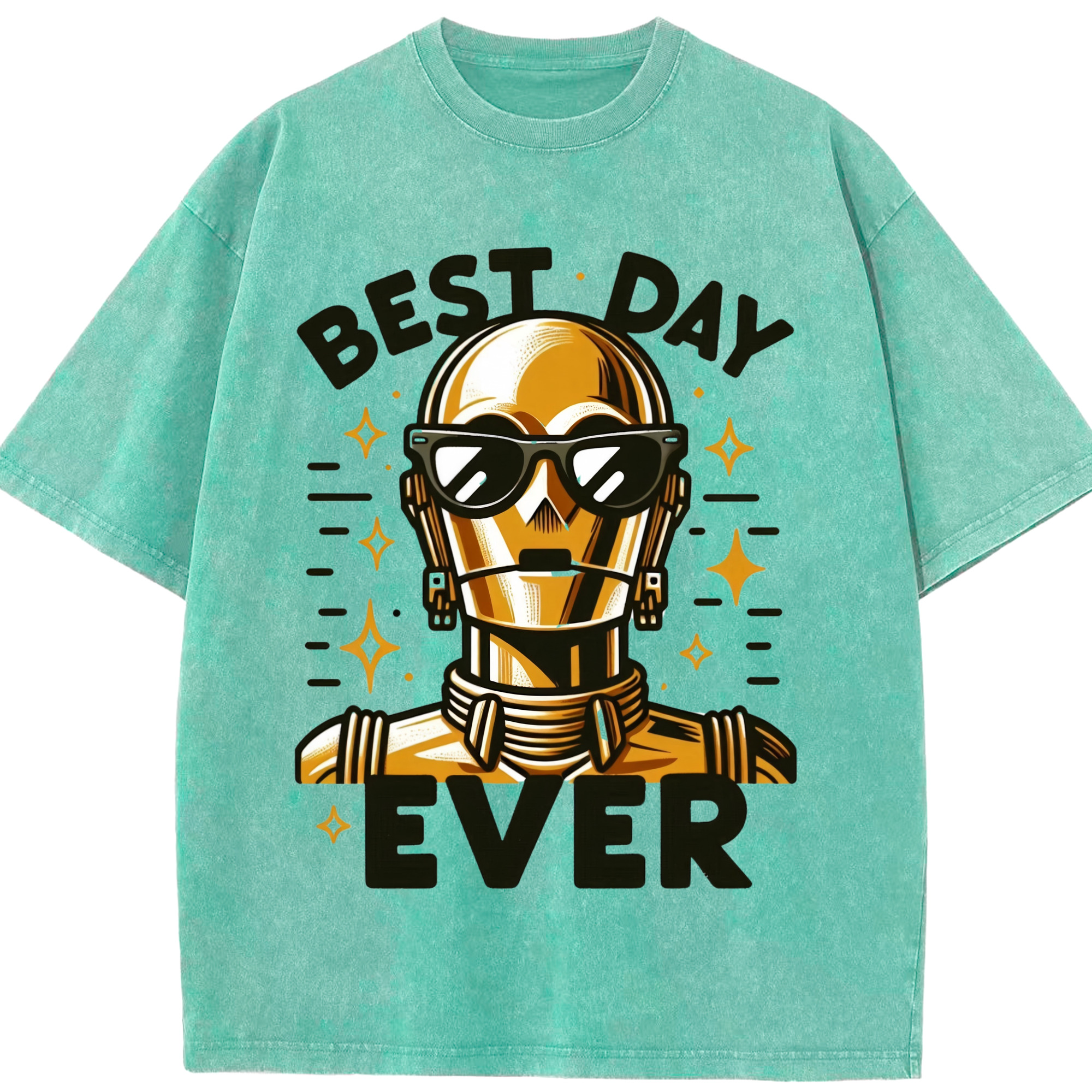 （画像用） スター・ウォーズ Star Wars 綿100% ヴィンテージ風 半袖Tシャツ（フロントプリント）